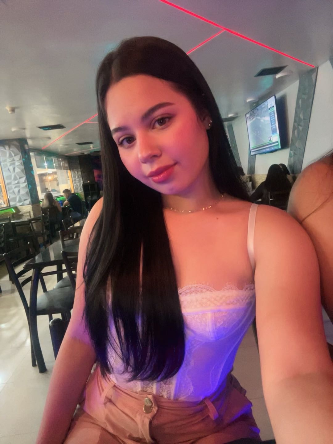 A girl from Venezuela in a short clip